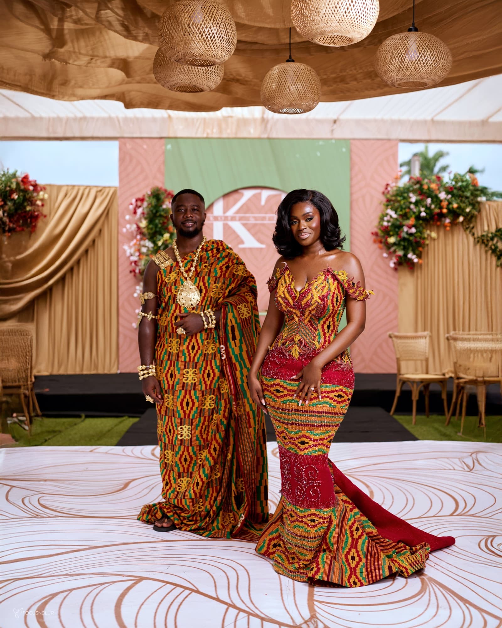 Kente royalty